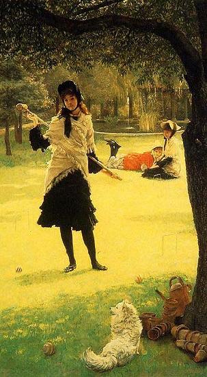 James Tissot Croquet China oil painting art